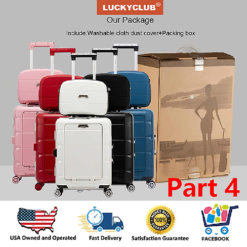 💥🎉🎉 2024 New arrival Multifunctional Luggage Suitcase only KD 2.99 today