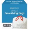 Amazon Basics Tall Kitchen Drawstring Trash Bags. 13 Gallon. 120 Count (Previously Solimo)
