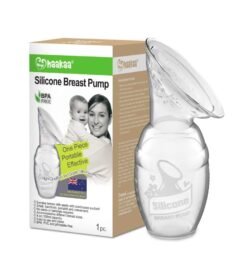 haakaa Manual Breast Pump for Breastfeeding 4oz/100ml