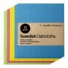 Swedish Wholesale Swedish Dish Cloths ?C 10 Pack Reusable. Absorbent Hand Towels for Kitchen. Counters & Washing Dishes ?C Cellulose Sponge Cloth ?C Eco Friendly Gifts ?C Assorted