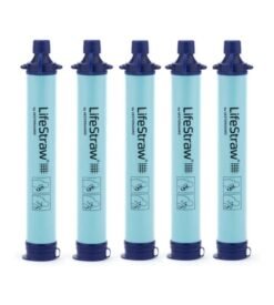 LifeStraw Personal Water Filter for Hiking. Camping. Travel. and Emergency Preparedness