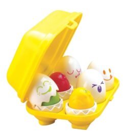 TOMY Toomies Hide & Squeak Easter Eggs Toddler Toys ?C Matching & Sorting Learning Toys ?C Sensory Toys for Easter Basket Stuffers
