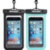 Hiearcool Universal Waterproof Phone Pouch. Waterproof Phone Case Compatible for iPhone 14 13 12 11 Pro Max XS Plus Samsung Galaxy S22 Cellphone Up to 7.2??. IPX8 Cellphone Dry Bag for Vacation-2 Pack